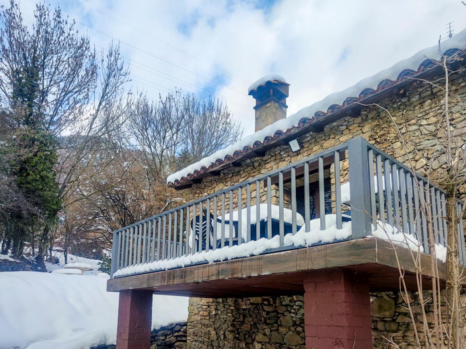 M De Puigsec Mas Rural Al Ripolles Vila Girona Exterior foto