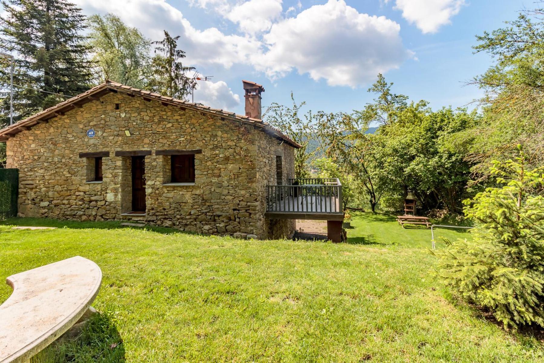 M De Puigsec Mas Rural Al Ripolles Vila Girona Exterior foto