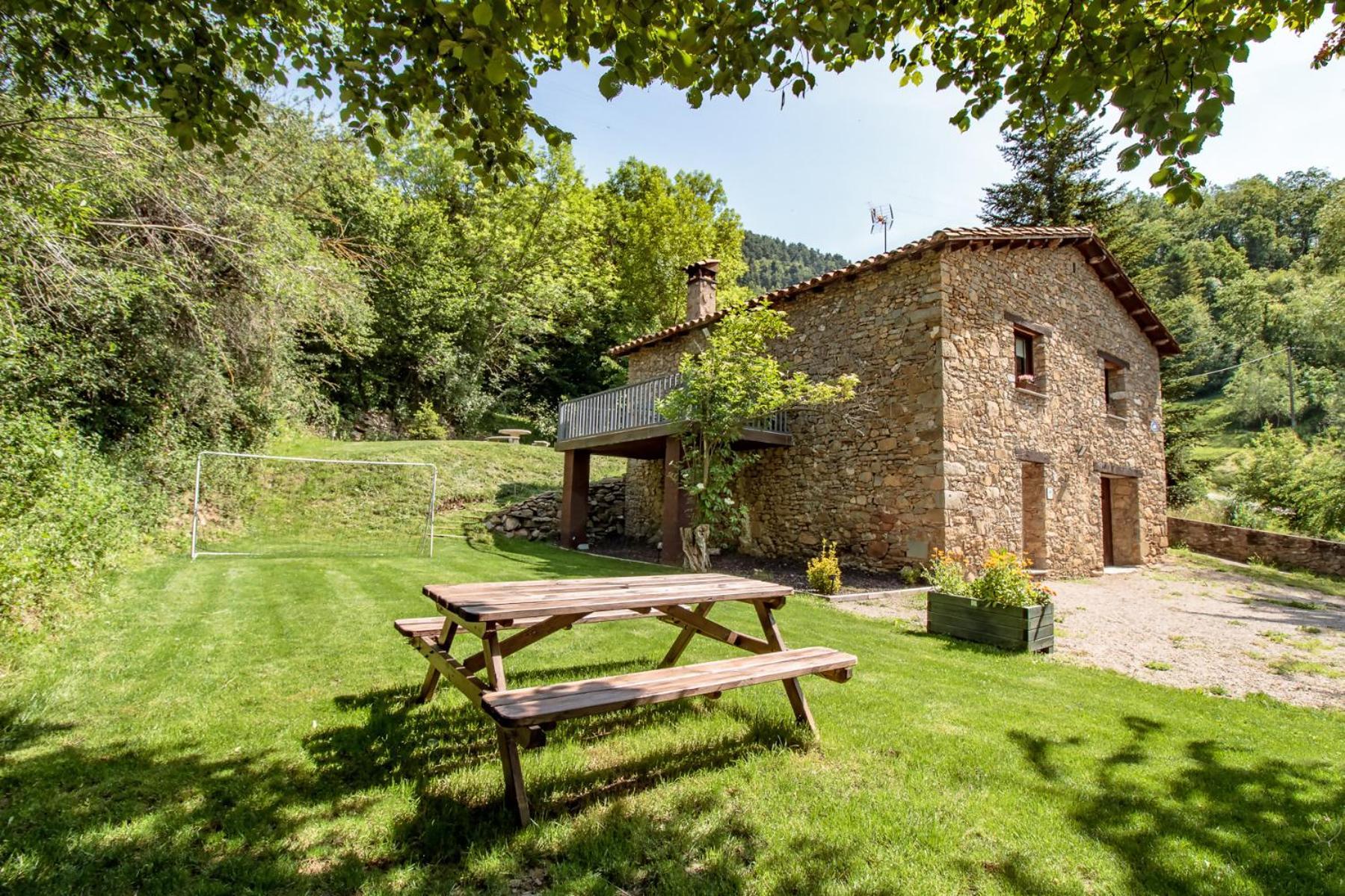 M De Puigsec Mas Rural Al Ripolles Vila Girona Exterior foto